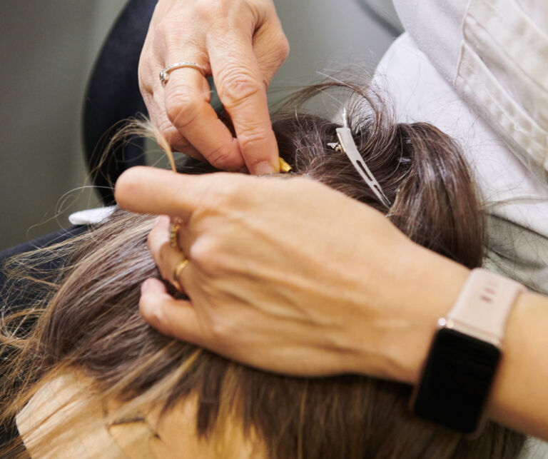 Personalización de pelucas